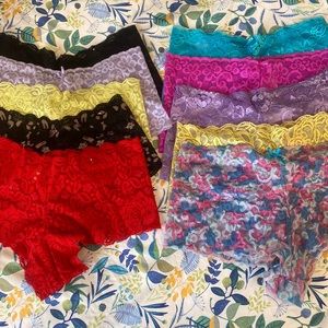 COPY LISTING NWOT- JENNI CHEEKY LACE PANTY BUNDLE